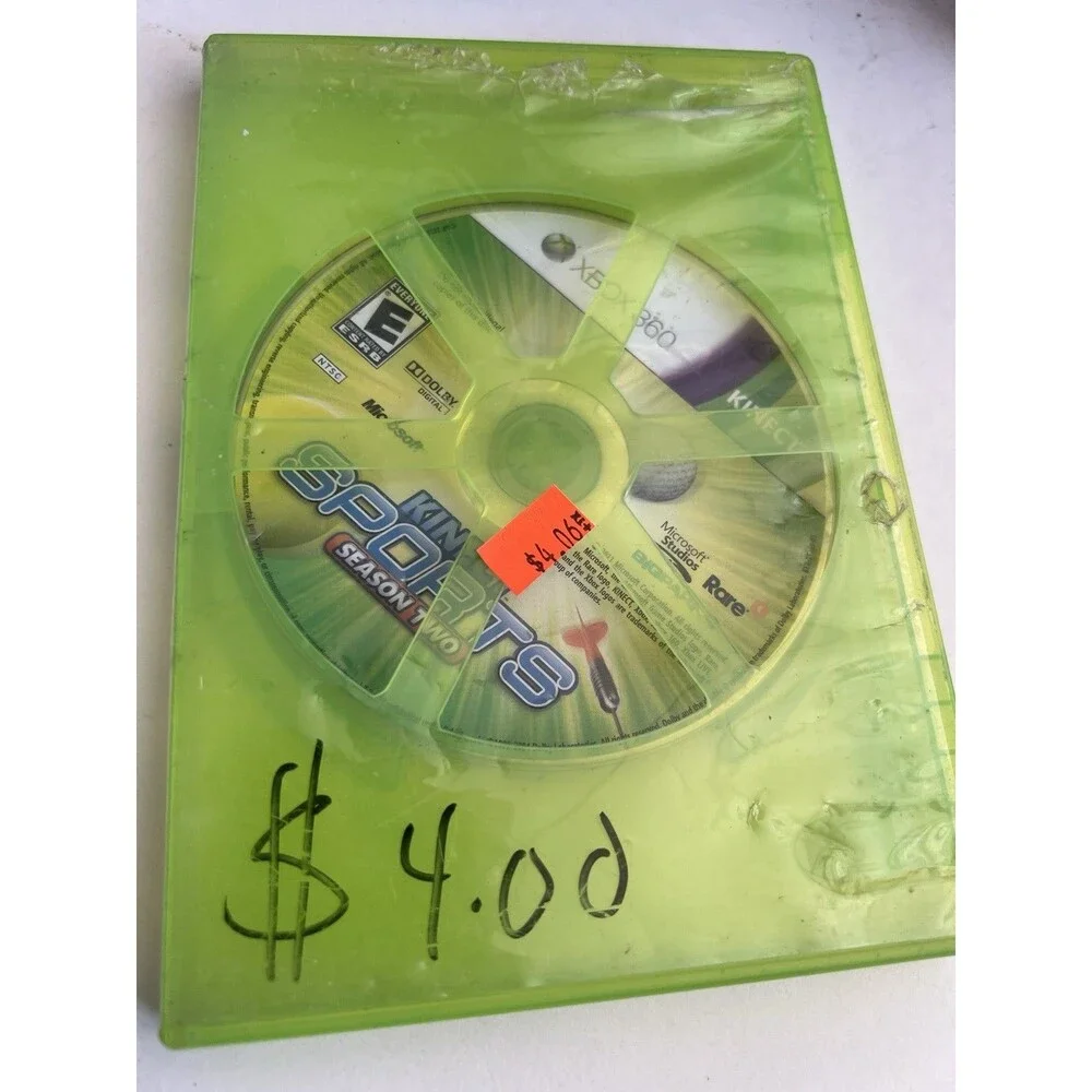 Kinect Sports: Season Two (Microsoft Xbox 360 2011) DISC ONLY NO USPS TRACKING